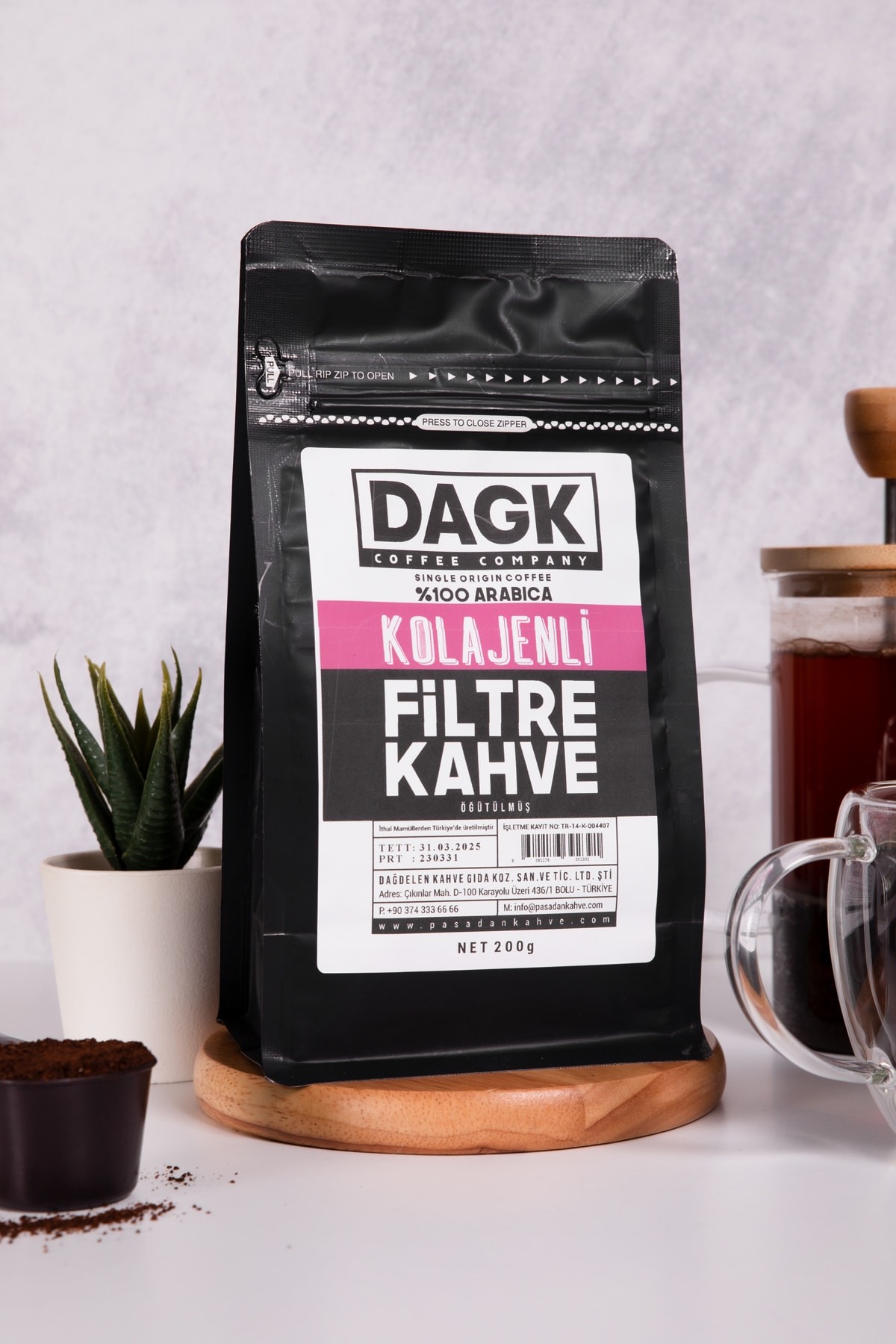 Kolajenli Filtre Kahve Öğütülmüş 200g