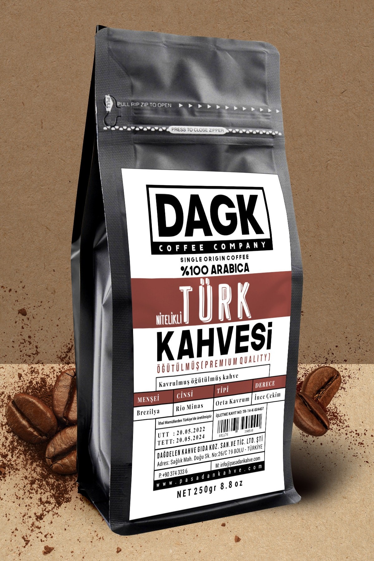Türk Kahvesi 250 gr Nitelikli