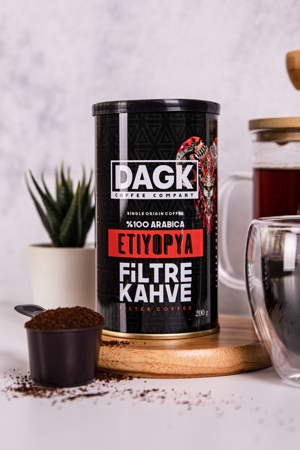 Etiyopya Filtre Kahve 200g Tnk (ÖĞÜTÜLMÜŞ)