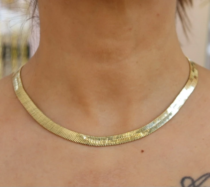 Gold İtalyan Zinciri Kolye 