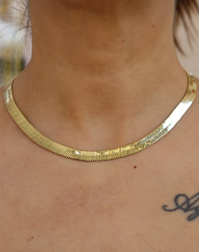 Gold İtalyan Zinciri Kolye 