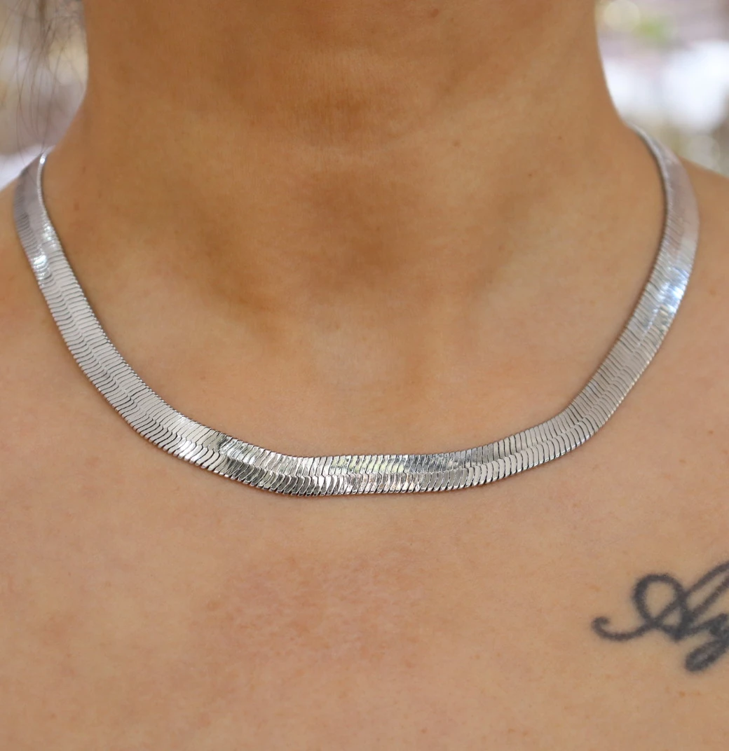 Silver İtalyan Zinciri Kolye