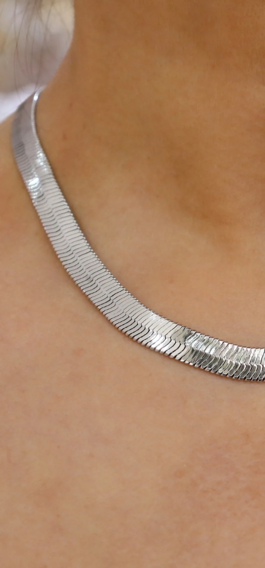 Silver İtalyan Zinciri Kolye