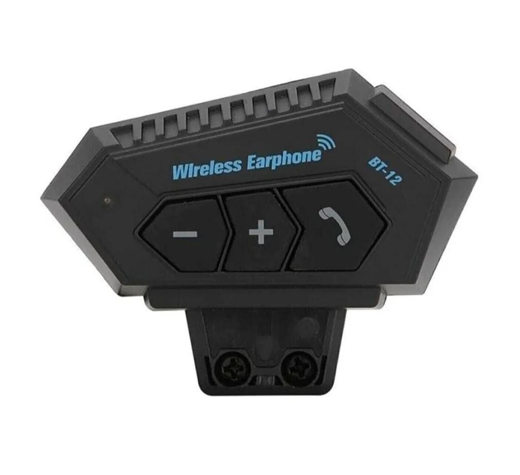 Bt12B İntercom Motorsiklet Bluetooth Kask Kulaklığı 5.0