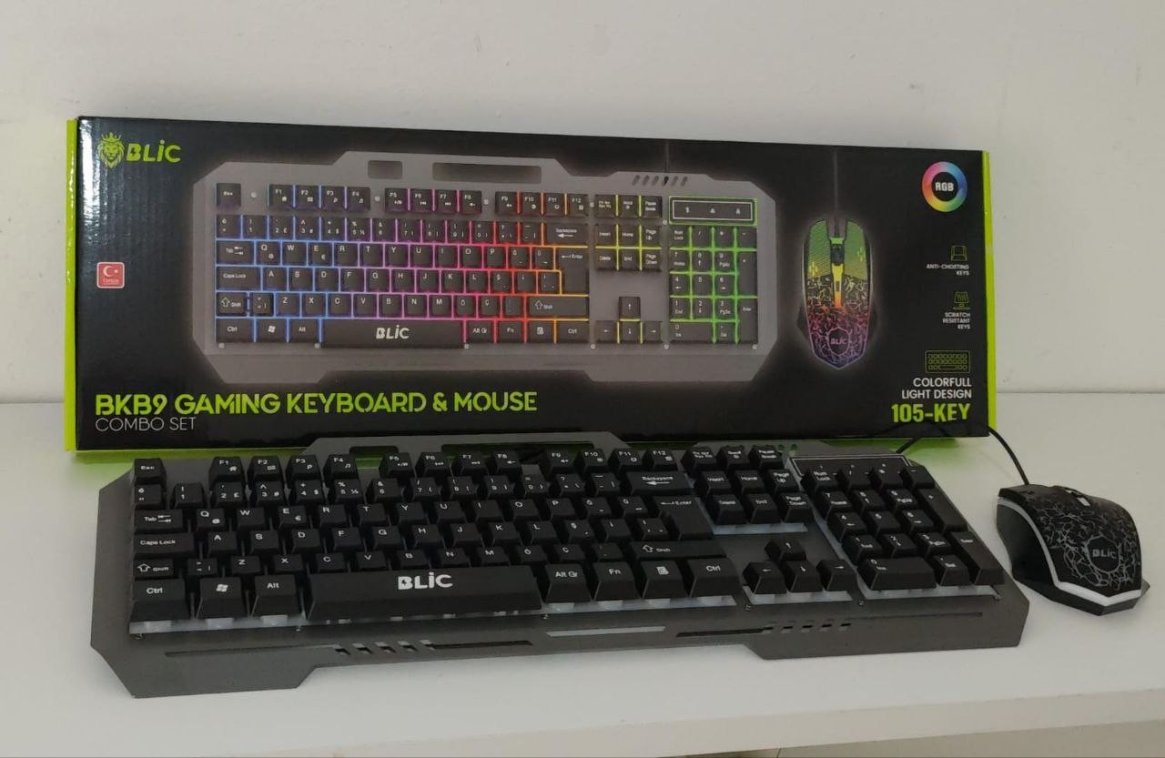 Blic Bkb9 Gaming Klavye Mouse