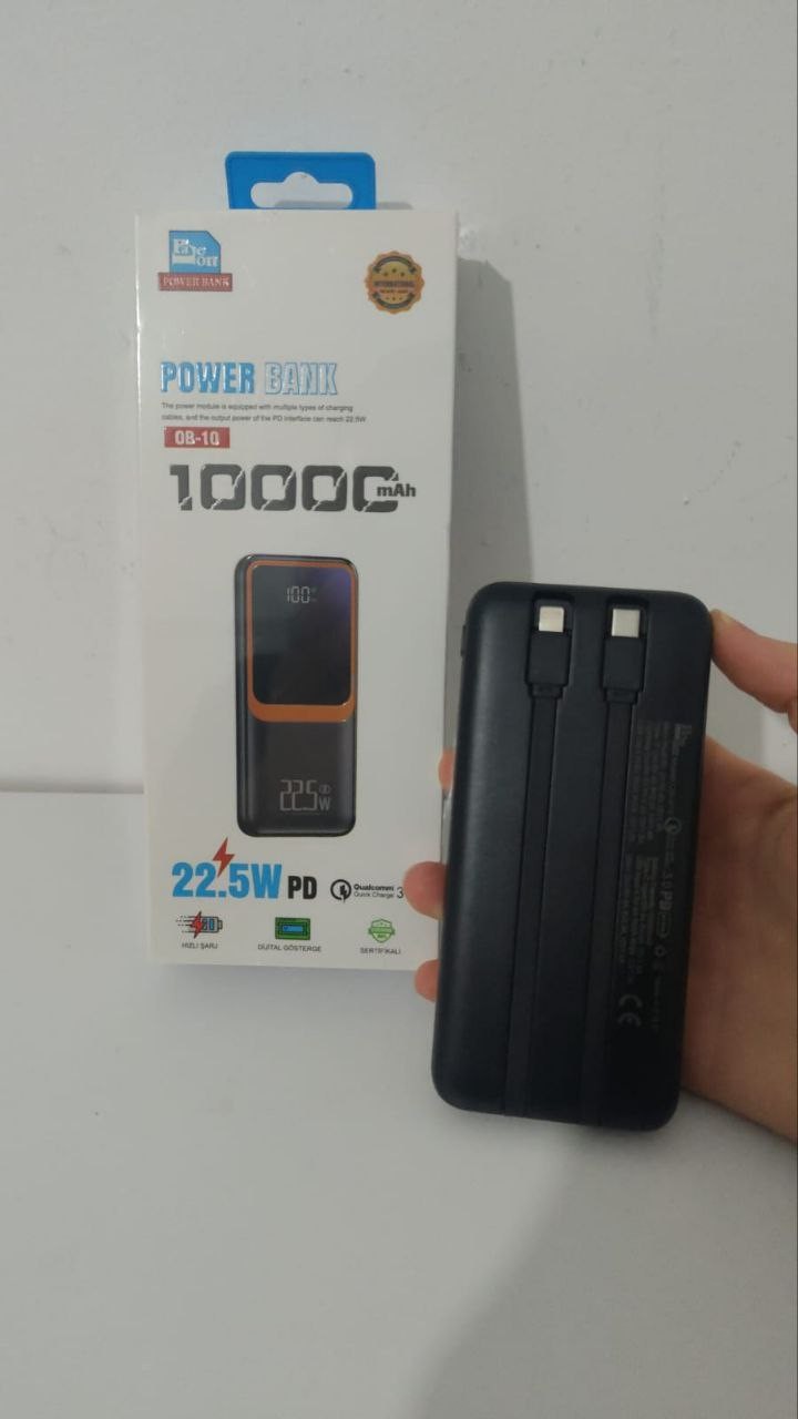 10000 mah Hızlı Şarj Powerbank