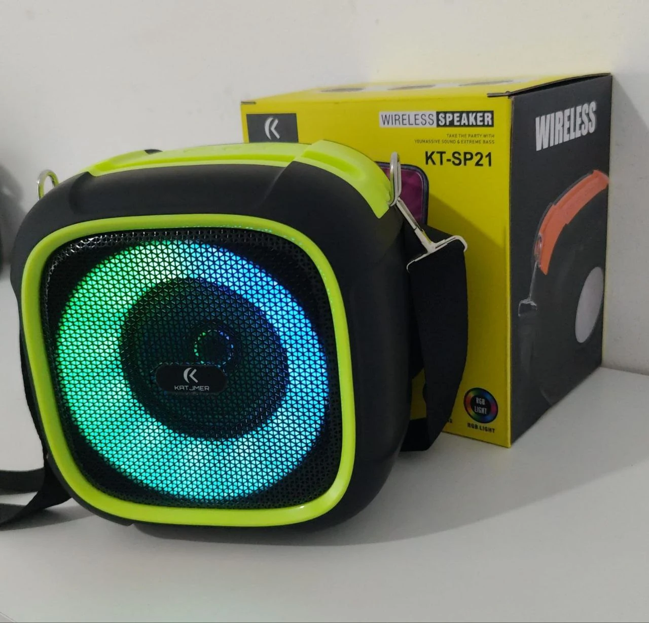 Katjmer Kt-Sp21 Bluetooth Hoparlör  Ölçüleri 16-17-12