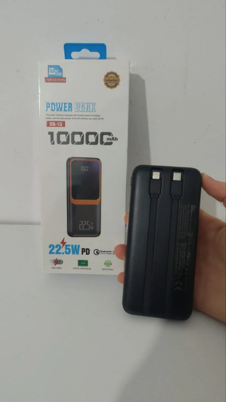 10.000 Mah Hızlı Sarjlı PowerBank