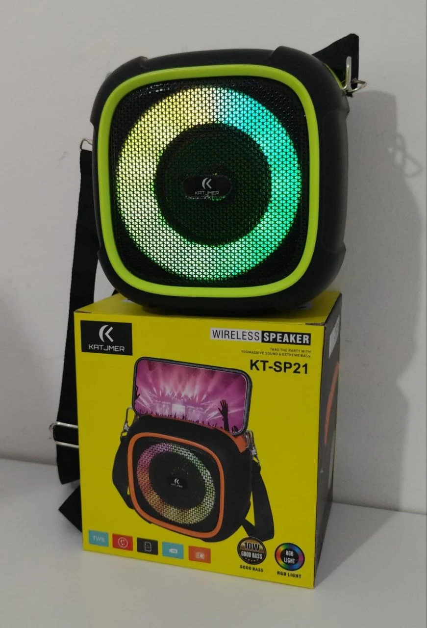 Katjmer Kt-Sp21 Bluetooth Hoparlör  Ölçüleri 16-17-12
