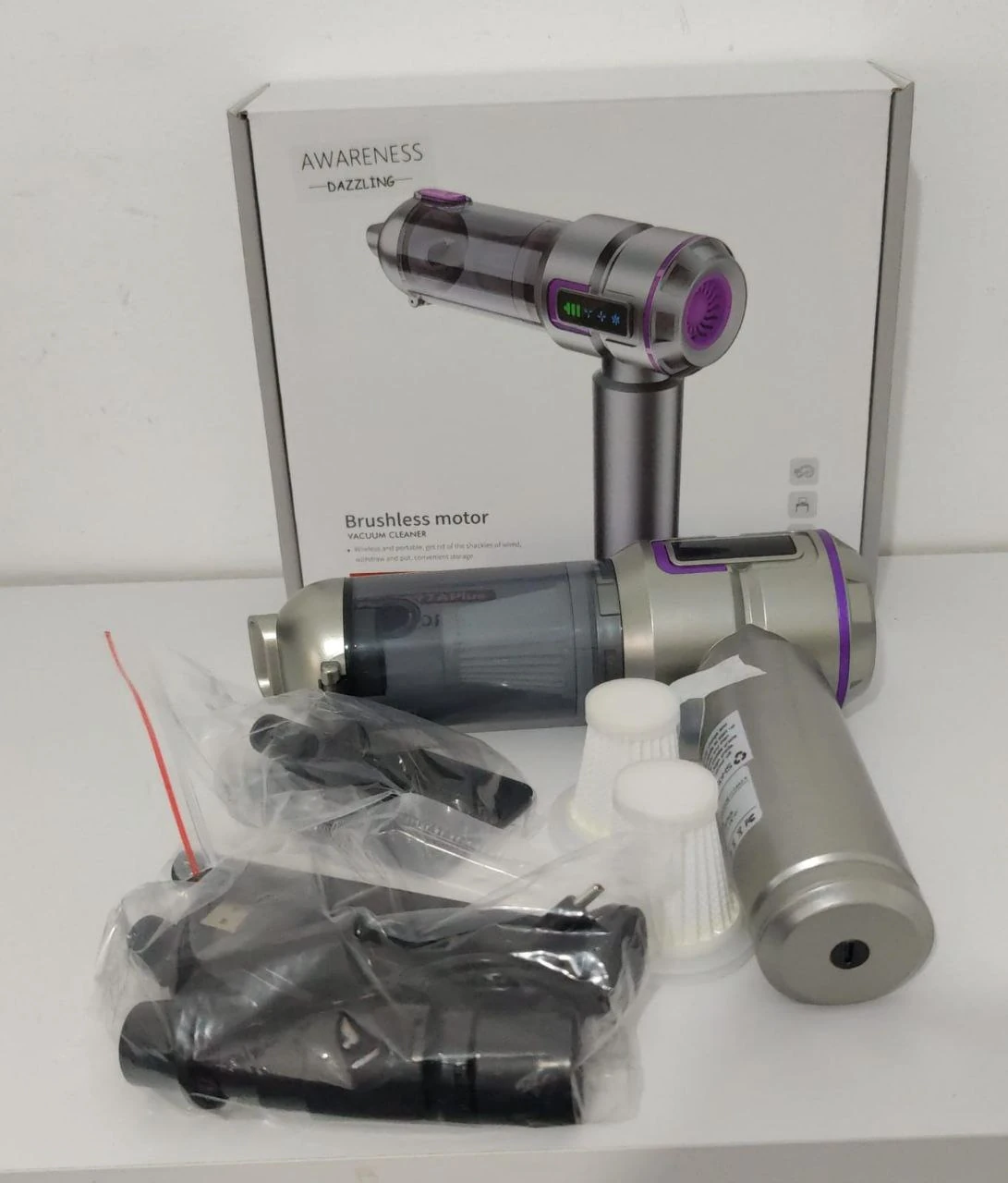 Awareness Dazzling ST-6697A Plus Şarjlı Vakumlu El Süpürgesi – 20.000 PA