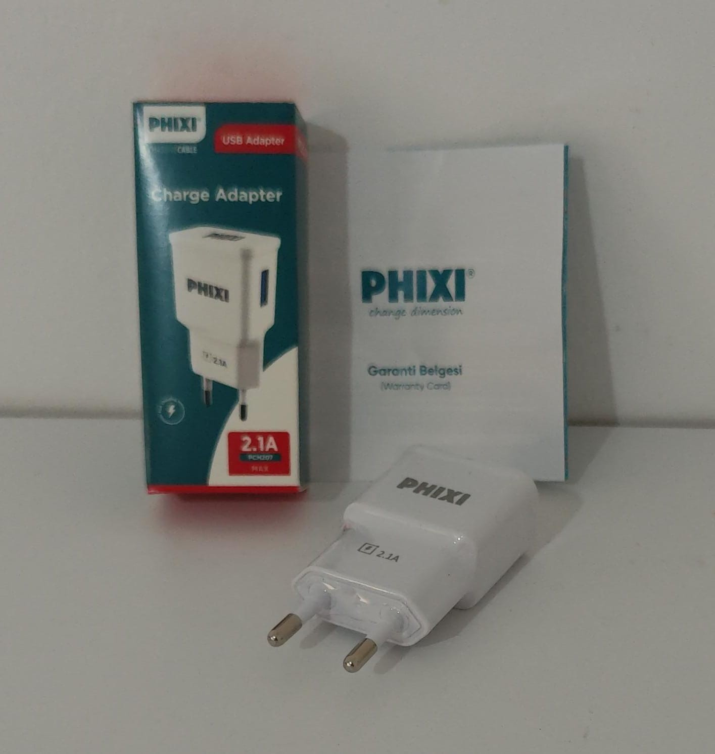 Phixi 2.1 Amper Şarj Adaptörü