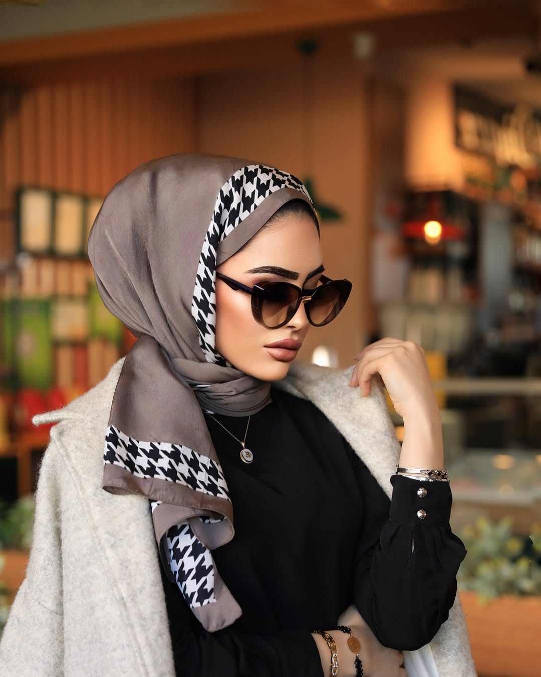 İran İpeği Ekose Desen