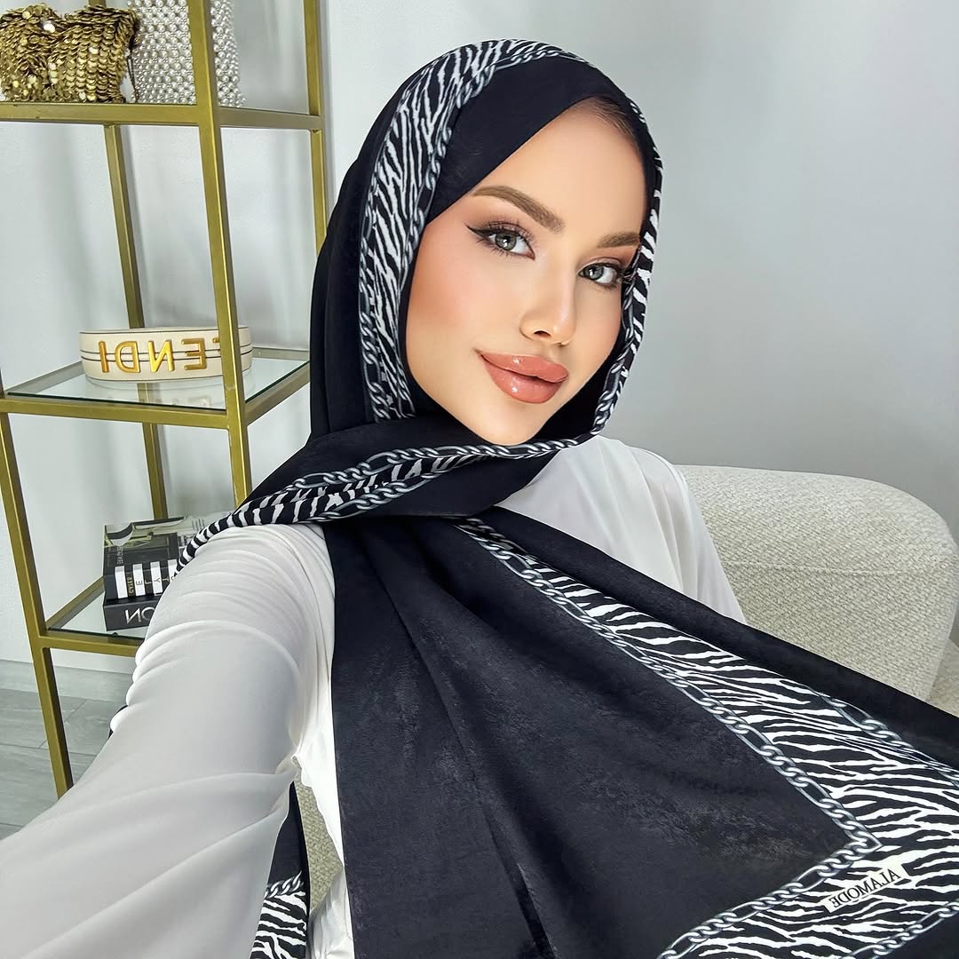 İran İpeği Zebra Desen