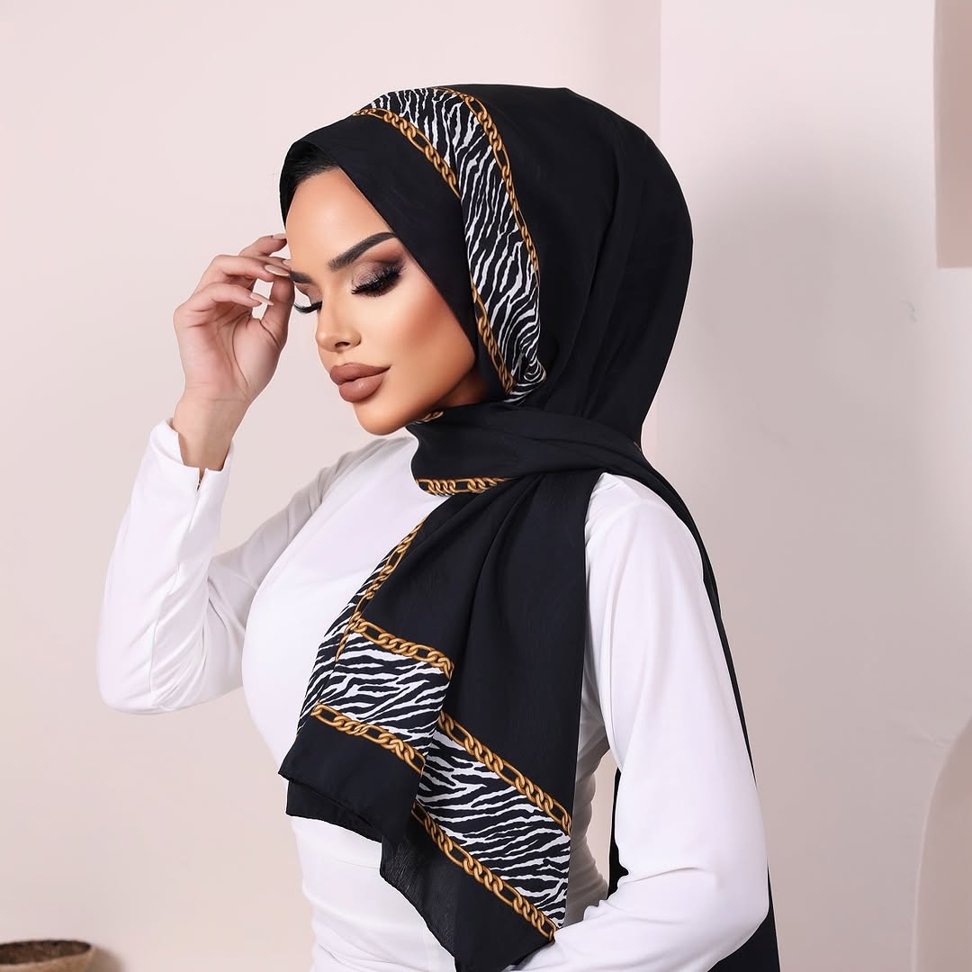 İran İpeği Zebra Desen