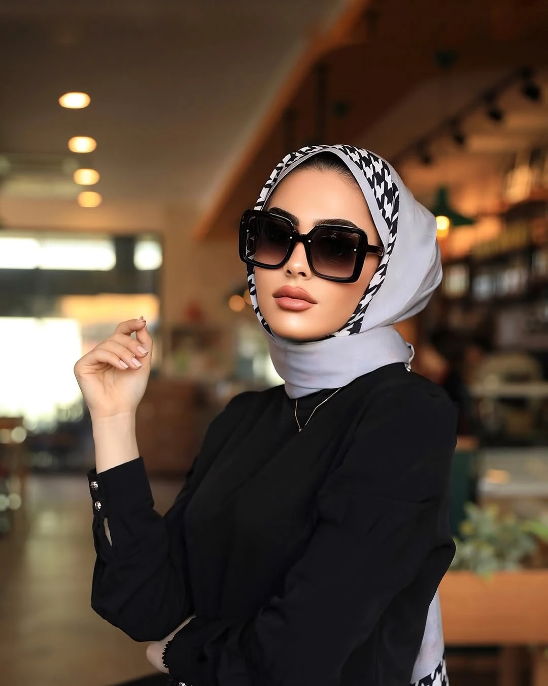 İran İpeği Ekose Desen