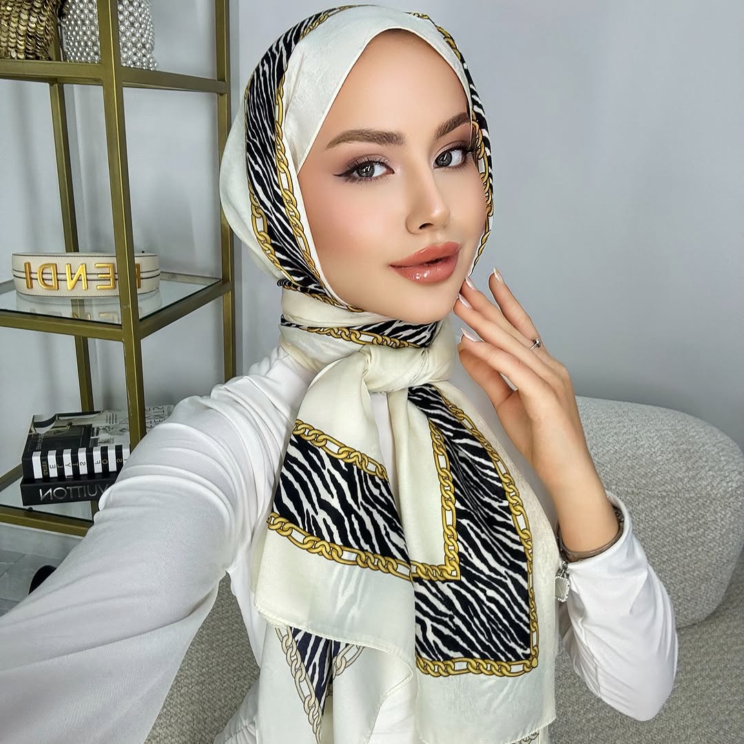 İran İpeği Zebra Desen