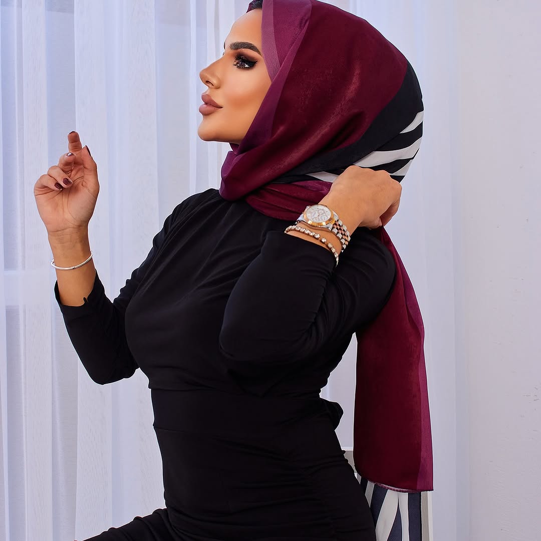 İran İpeği Çizgi Desen