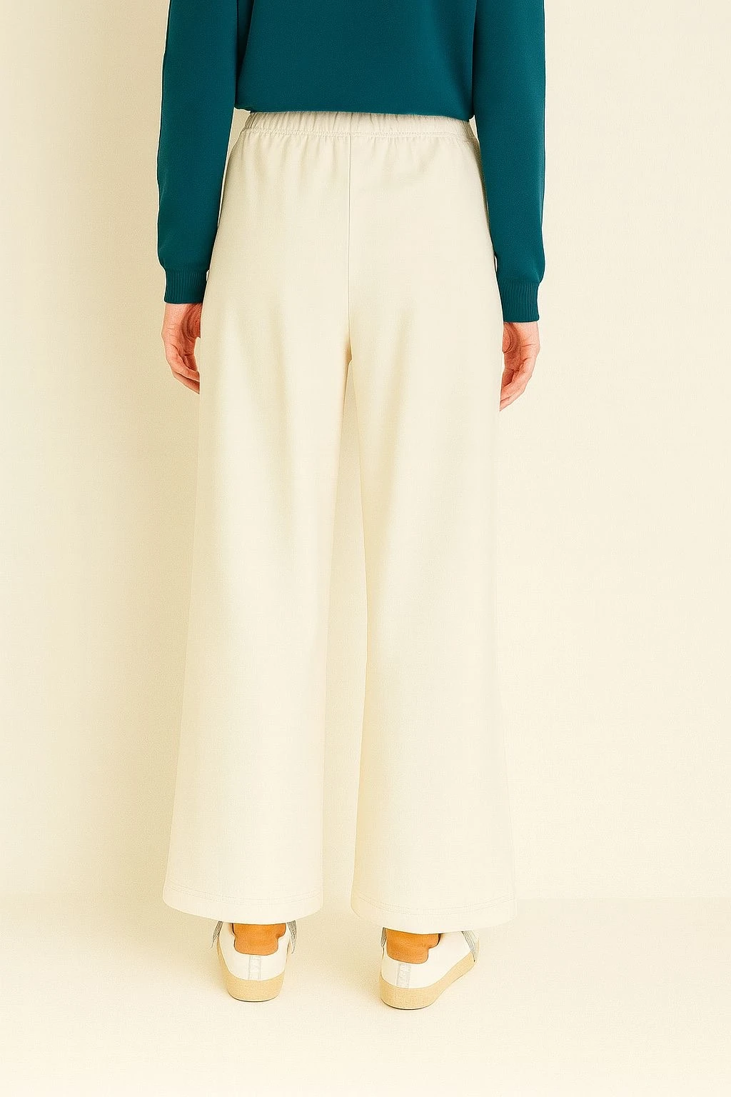 Premium Kumaş Pantolon Ekru Renk