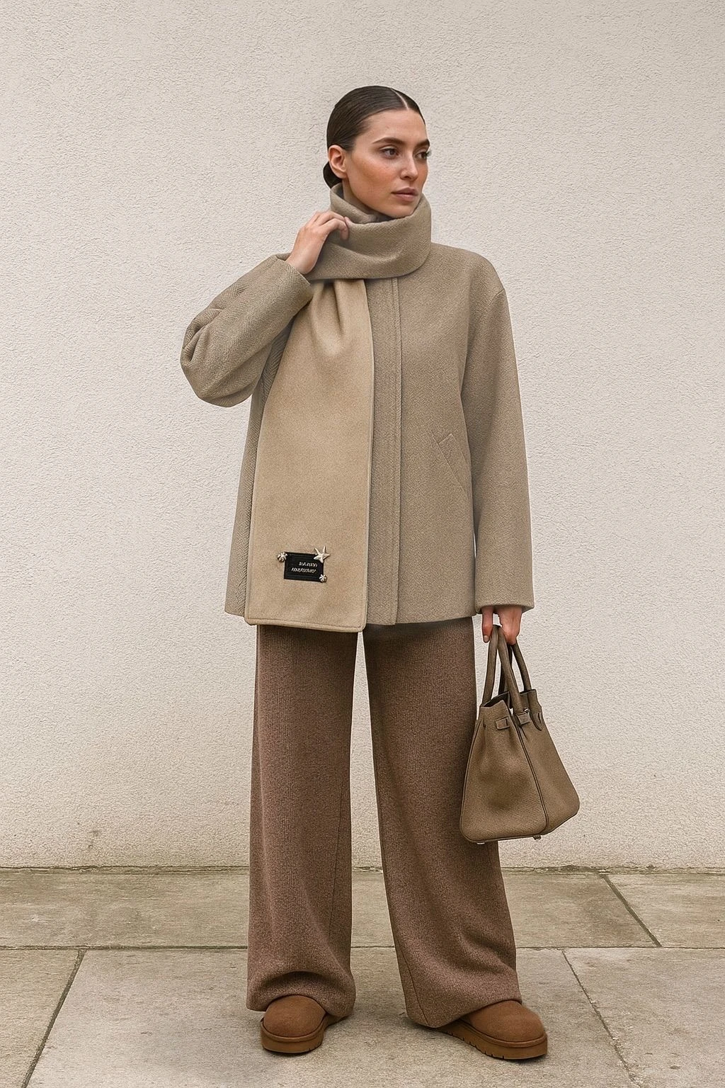 Atkı detaylı kaban