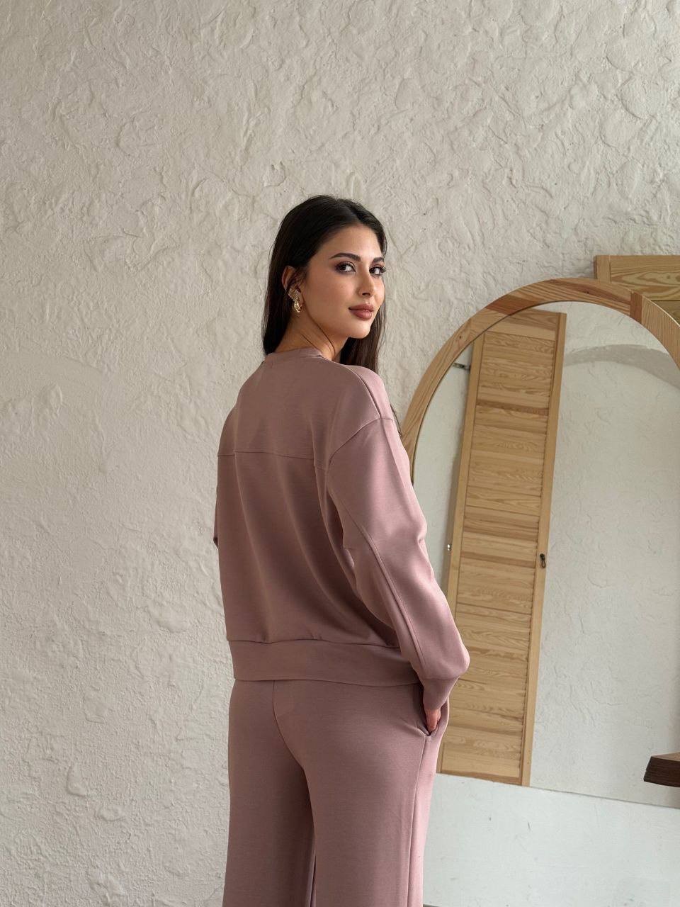 Pembe Eşofman Takım