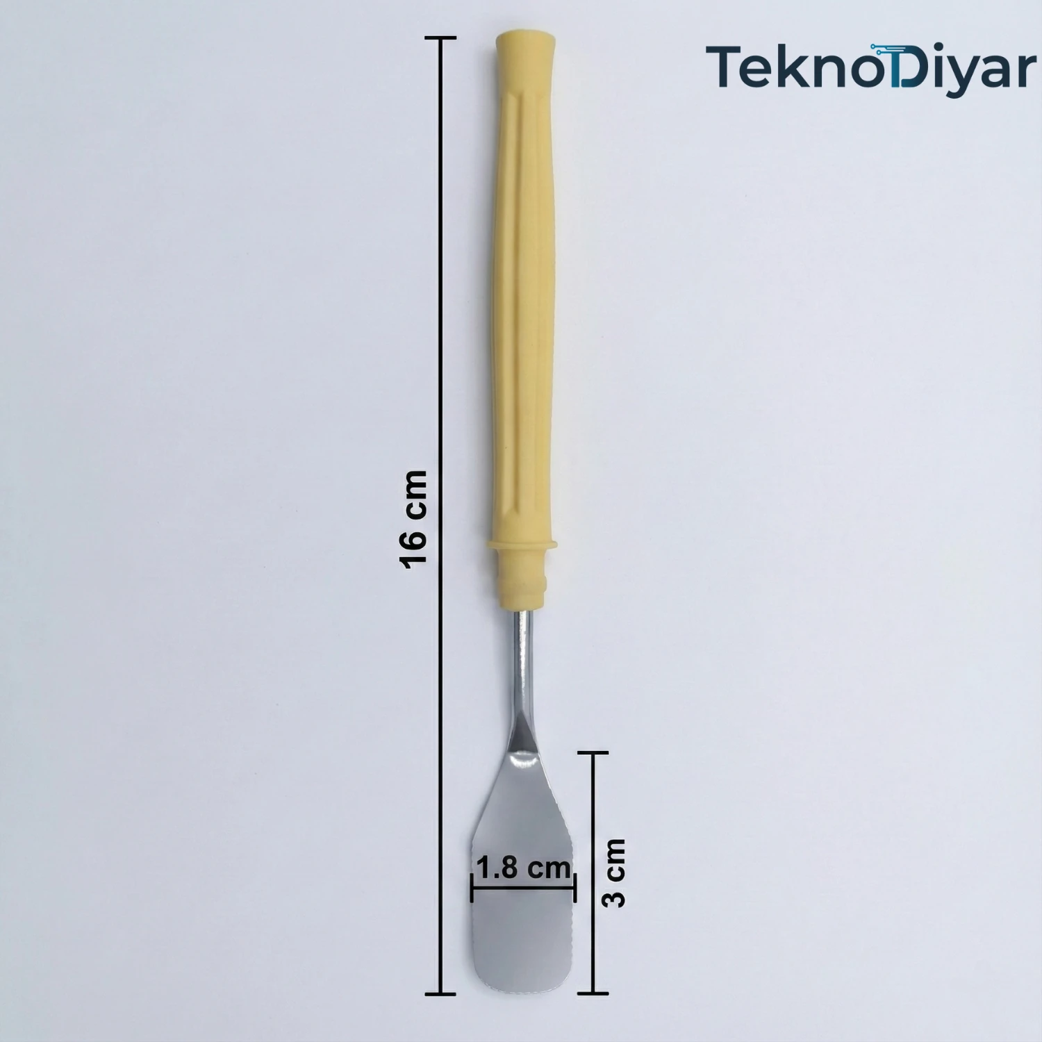 3D Yazıcı Baskı Sökücü Mini Spatula - Paslanmaz Çelik Model Kazıyıcı