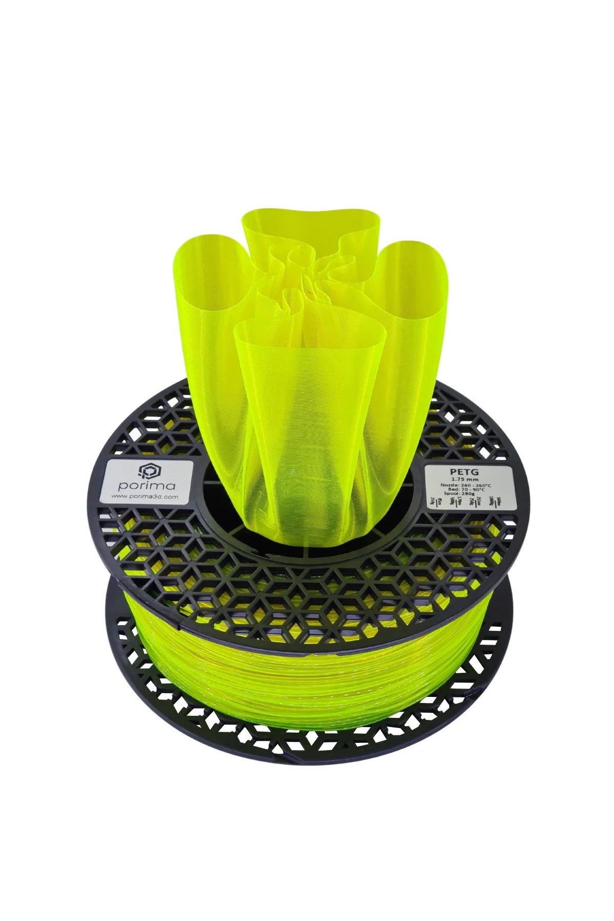 Transparan Neon Sarı