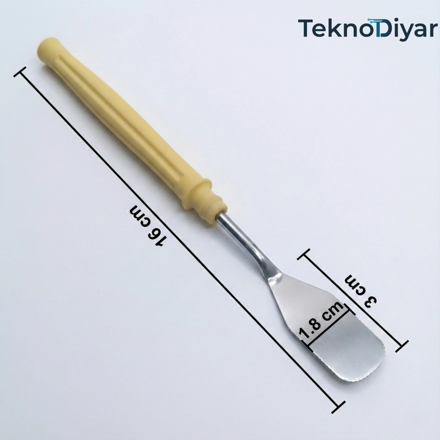 3D Yazıcı Baskı Sökücü Mini Spatula - Paslanmaz Çelik Model Kazıyıcı