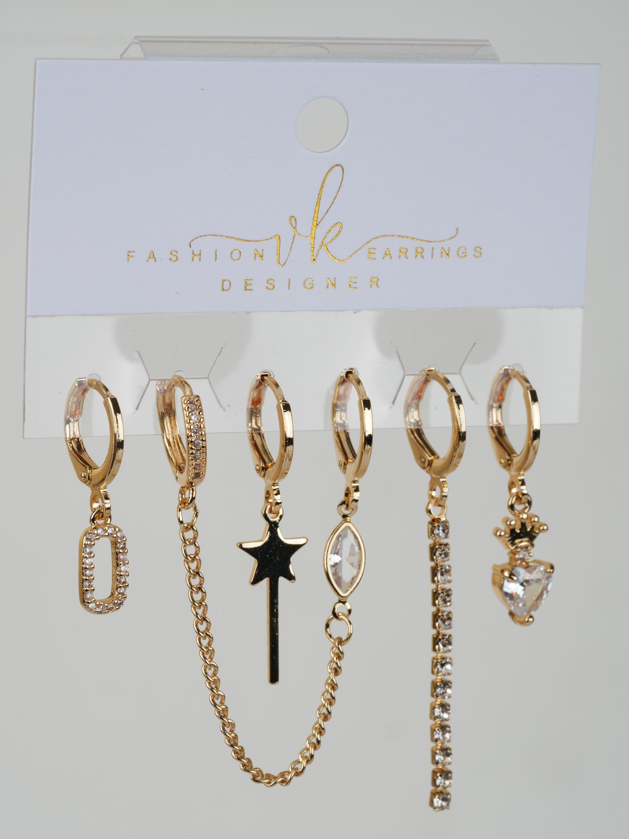 6li ZİRKON KÜPE