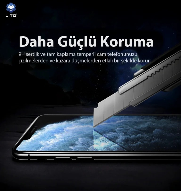 LITO HD Plus Ekran Koruyucu iPhone 14/13 Pro/13