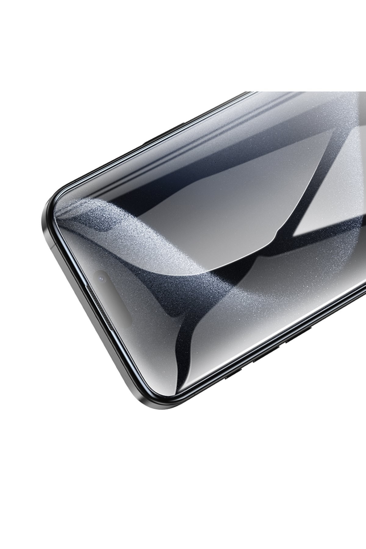 HOCO iPhone 16 Pro Large ARC Edge Pure Cam Ekran Koruyucu - Siyah