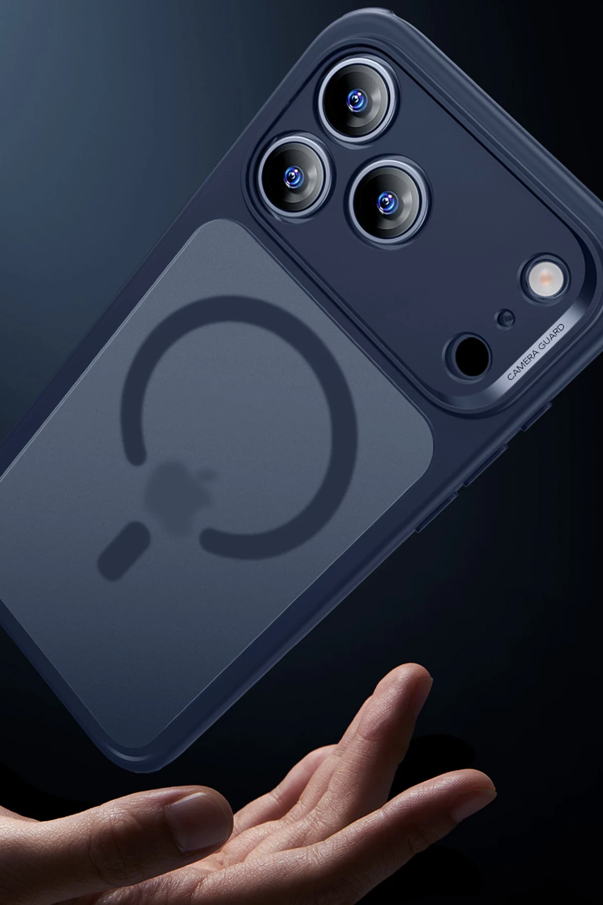 ESR iPhone 17 Pro Classic Hybrid Magsafe Kılıf - Koyu Mavi
