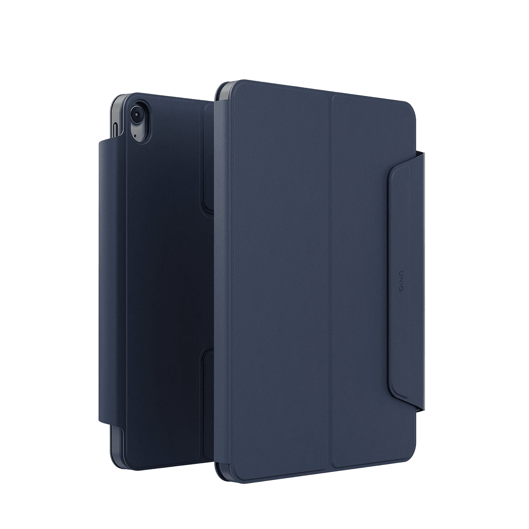 UNIQ iPad Air 11 (2024) Rovus Snapmount 360 Derece Dönebilen Manyetik Tablet Kılıf