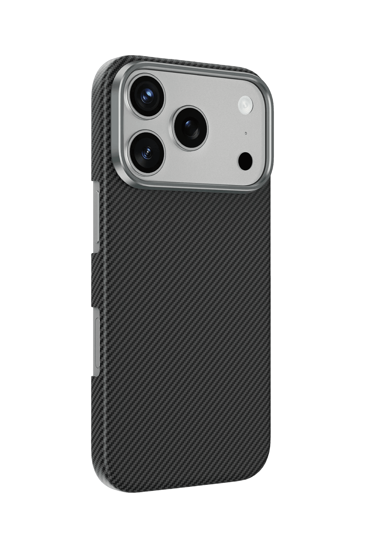 KEEPHONE iPhone 17 Pro Max Kevlar Sweden Magsafe Kılıf - Siyah