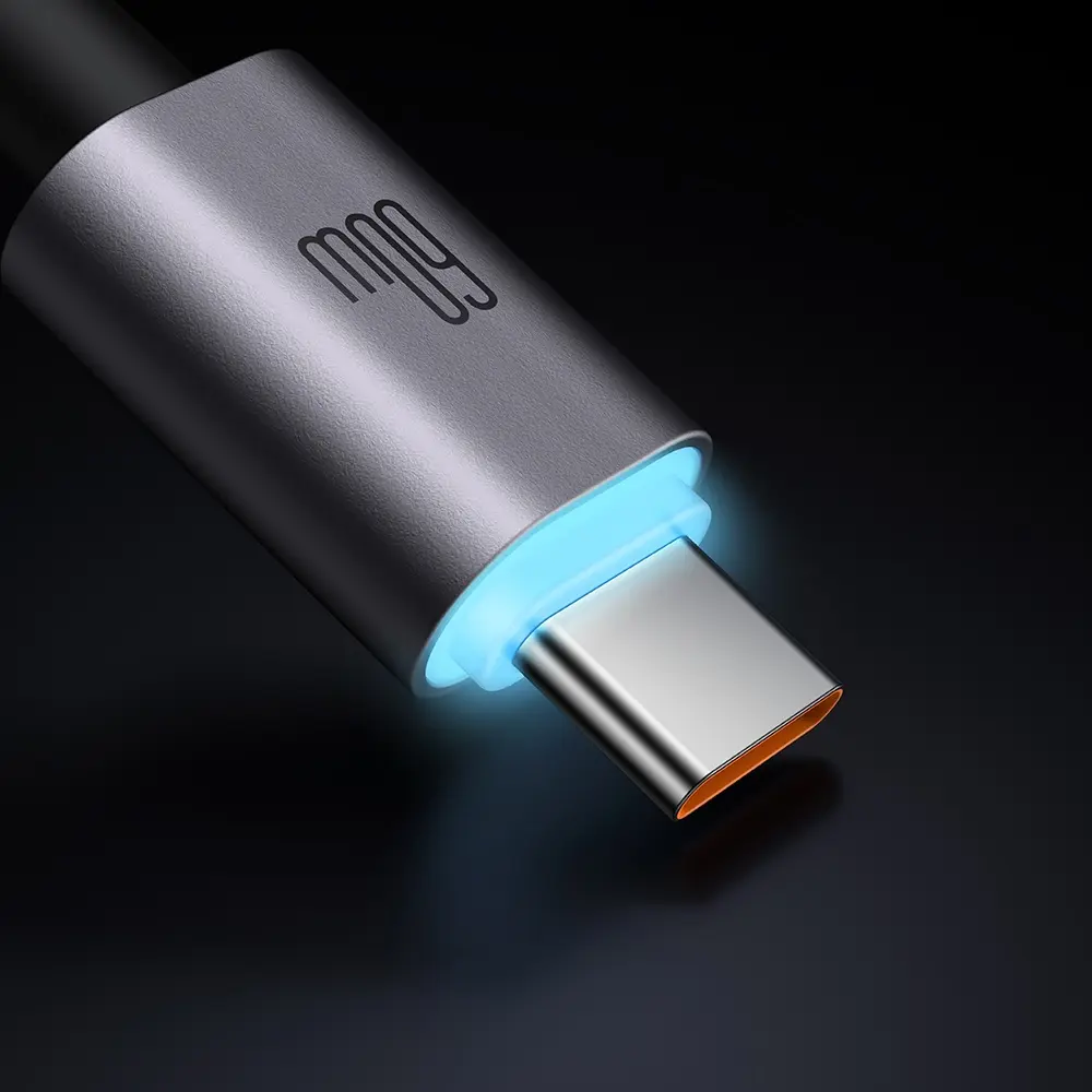 MCDODO CA-6560 4'ü 1 Arada USB-A/ USB-C - USB-C/ Lightning Işıklı Kablo 1.2 m