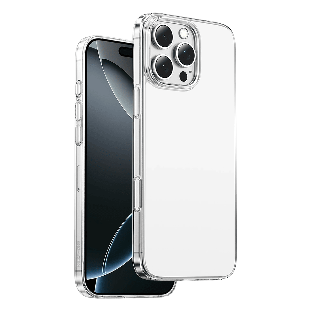 KEEPHONE iPhone 16 Pro Max X-Crystal Slim Kılıf - Şeffaf