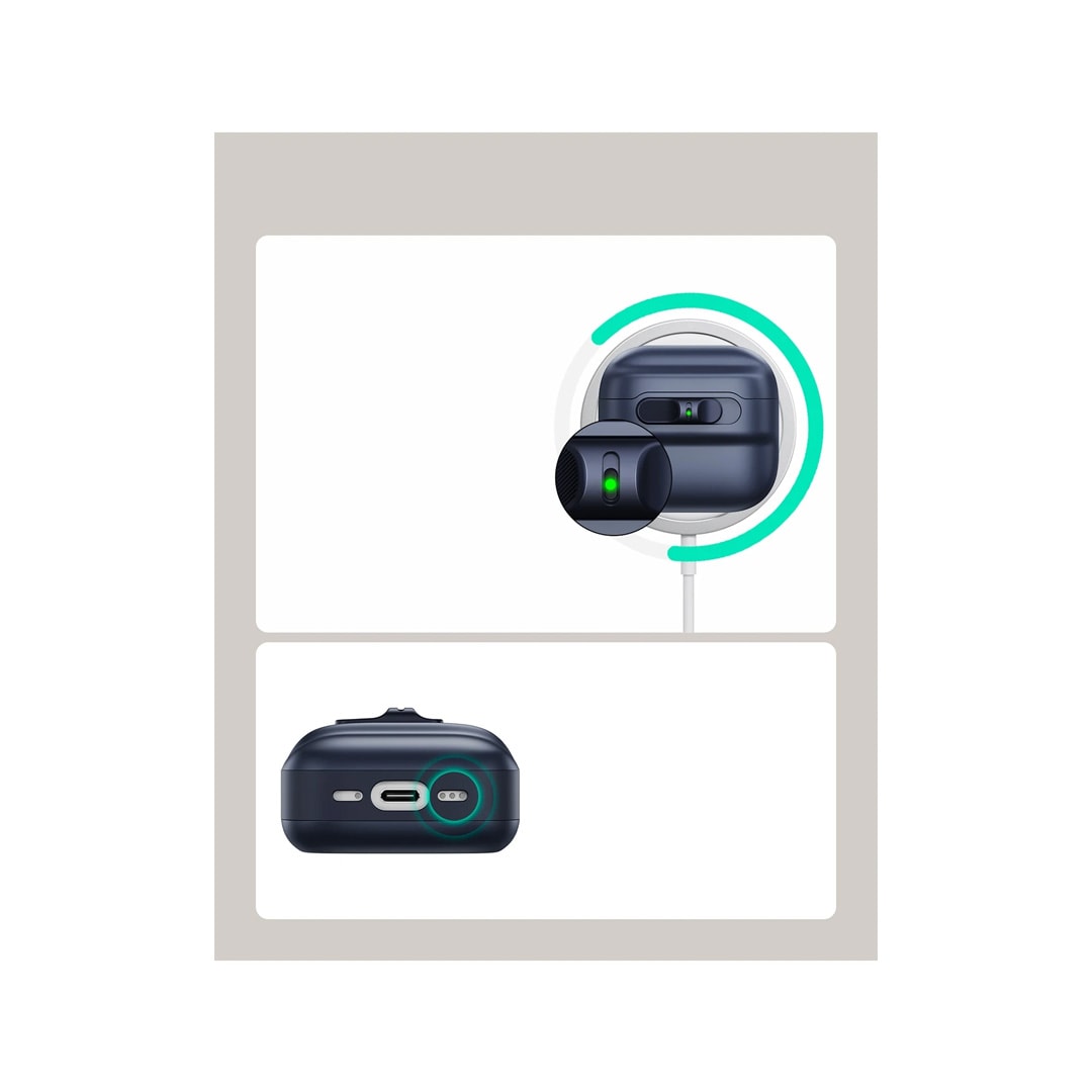 ESR Airpods 4 (4.nesil) Pulse FlickLock Magsafe Şarj Destekli Kilitli Kılıf