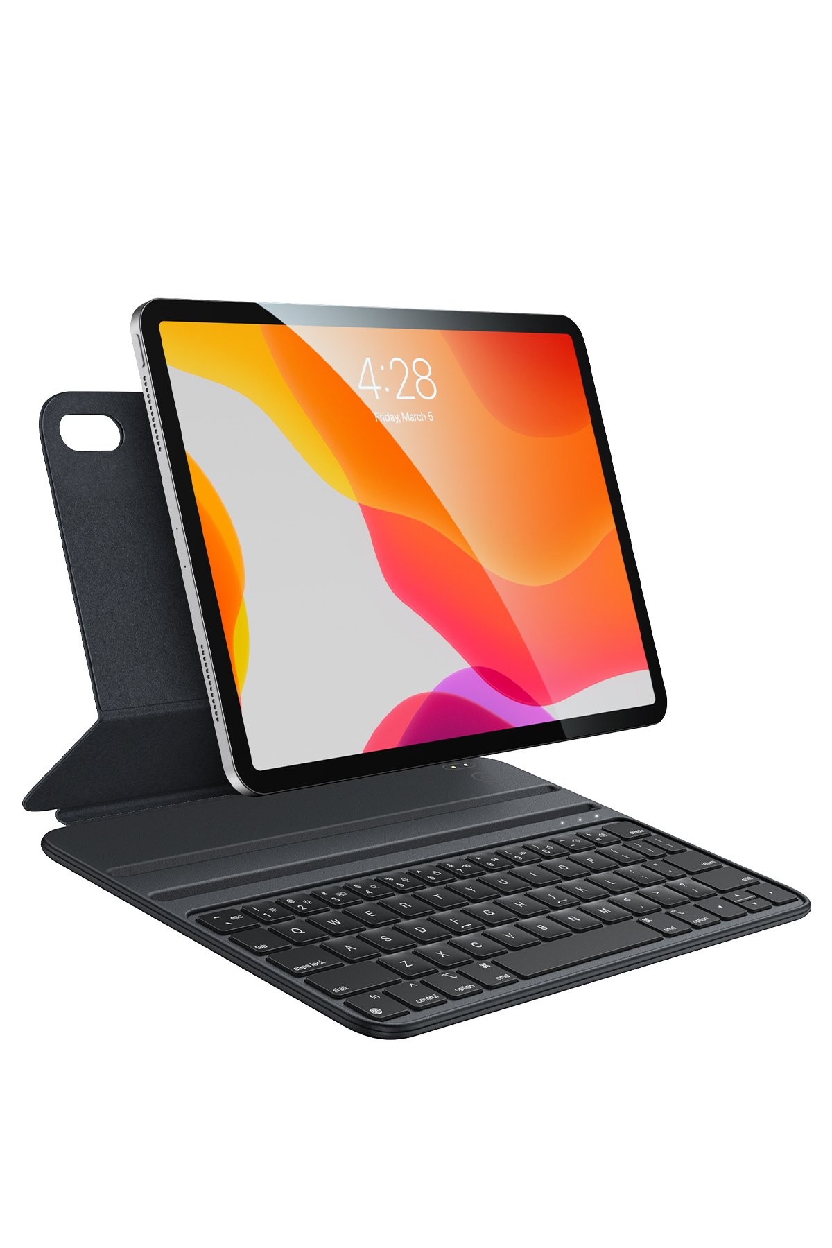 YESIDO KB22 iPad 2022 10.9 (10. Nesil) Folio Klavyeli Tablet Kılıfı - Siyah