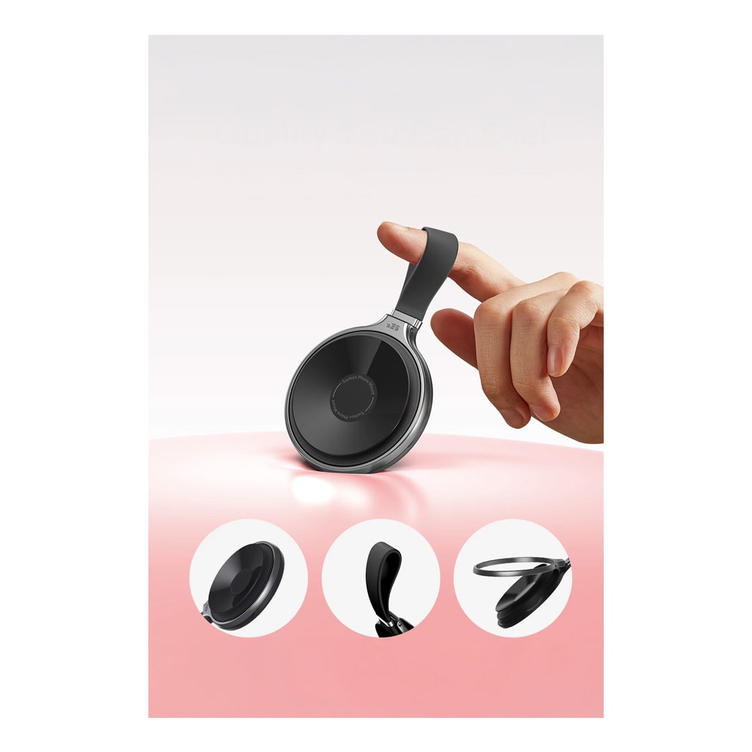 ESR HaloLock Vantuzlu ve Standlı Manyetik Magsafe Telefon Tutucu - Siyah