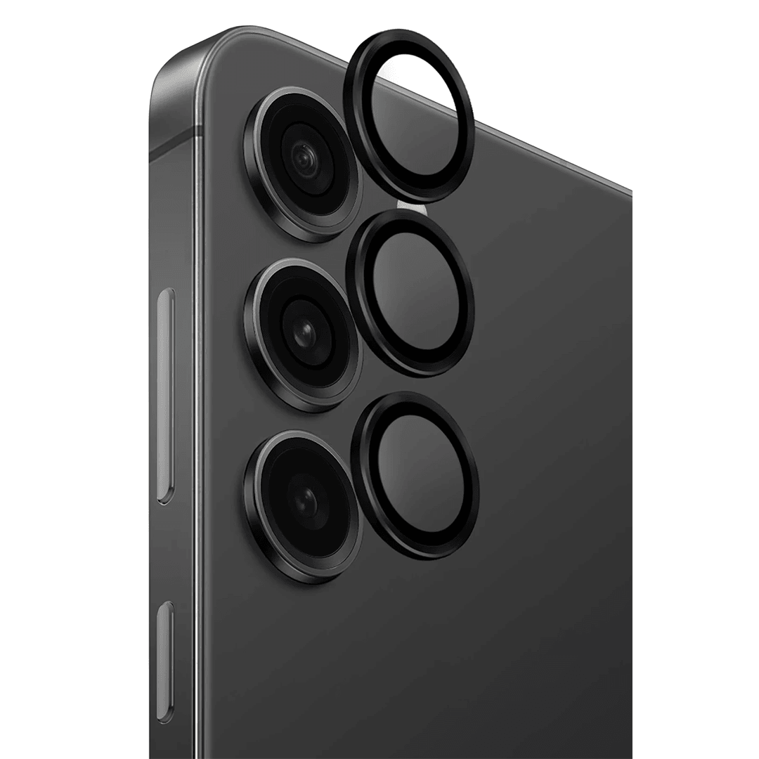 UNIQ Samsung Galaxy S25 Optix Alüminyum Kamera Lens Koruyucu
