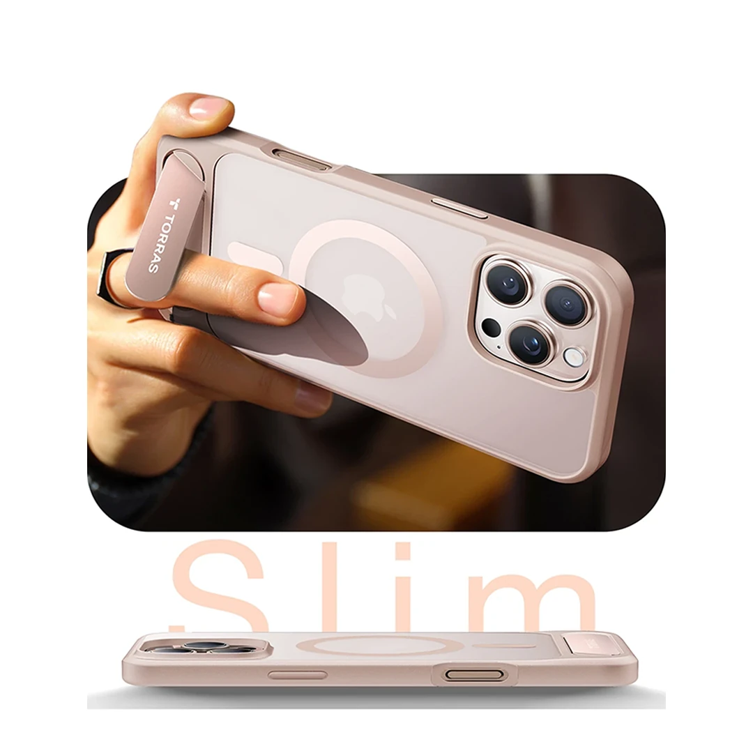 TORRAS iPhone 16 Pro P Stand Serisi Magsafe Kılıf