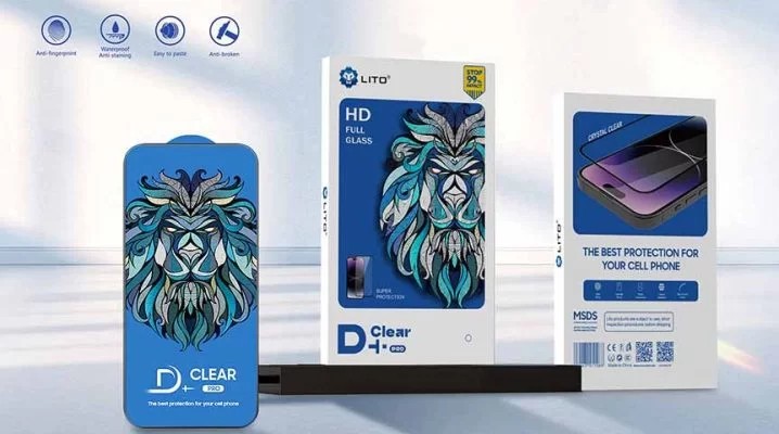 LITO D+ Pro Anti-Static Toz Filtreli Ekran Koruyucu iPhone 16 Plus