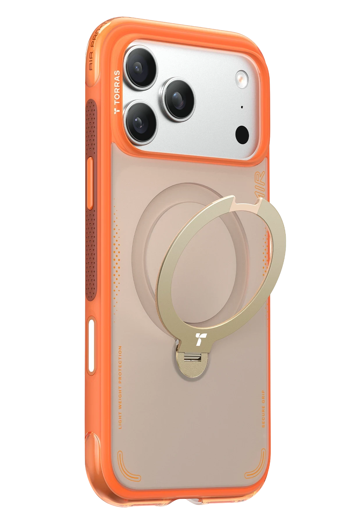 TORRAS iPhone 17 Pro Max O Stand Spin Air Serisi Magsafe Kılıf