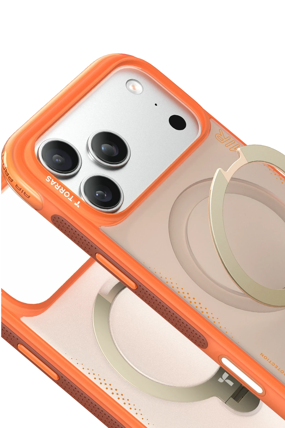 TORRAS iPhone 17 Pro Max O Stand Spin Air Serisi Magsafe Kılıf