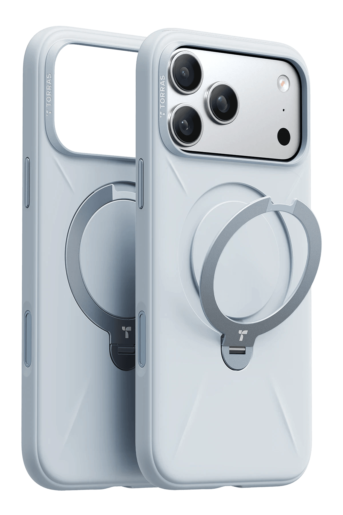 TORRAS iPhone 17 Pro O Stand Spin Silicone Serisi Magsafe Kılıf