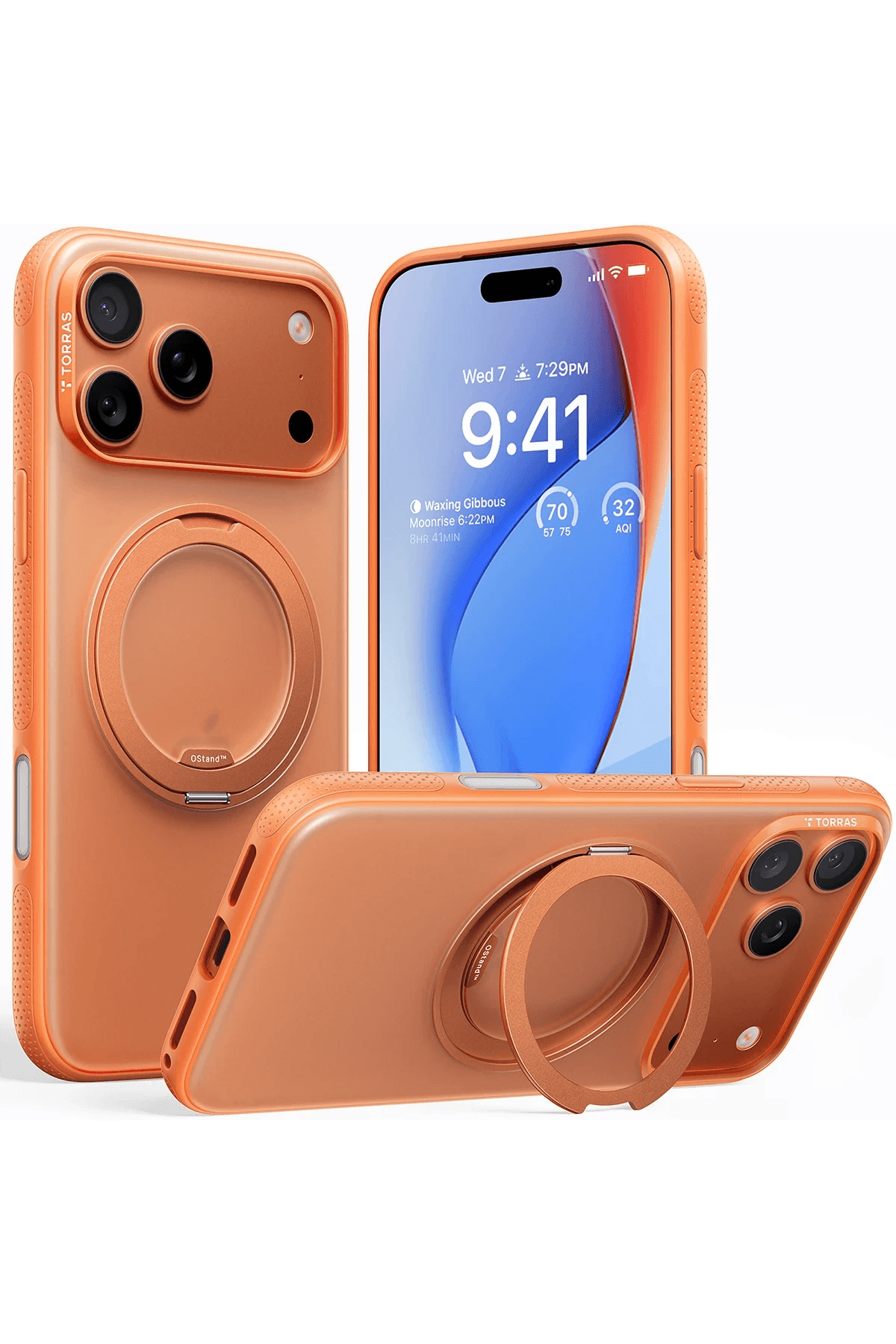 TORRAS iPhone 17 Pro O Stand R Fitness Serisi Magsafe Kılıf