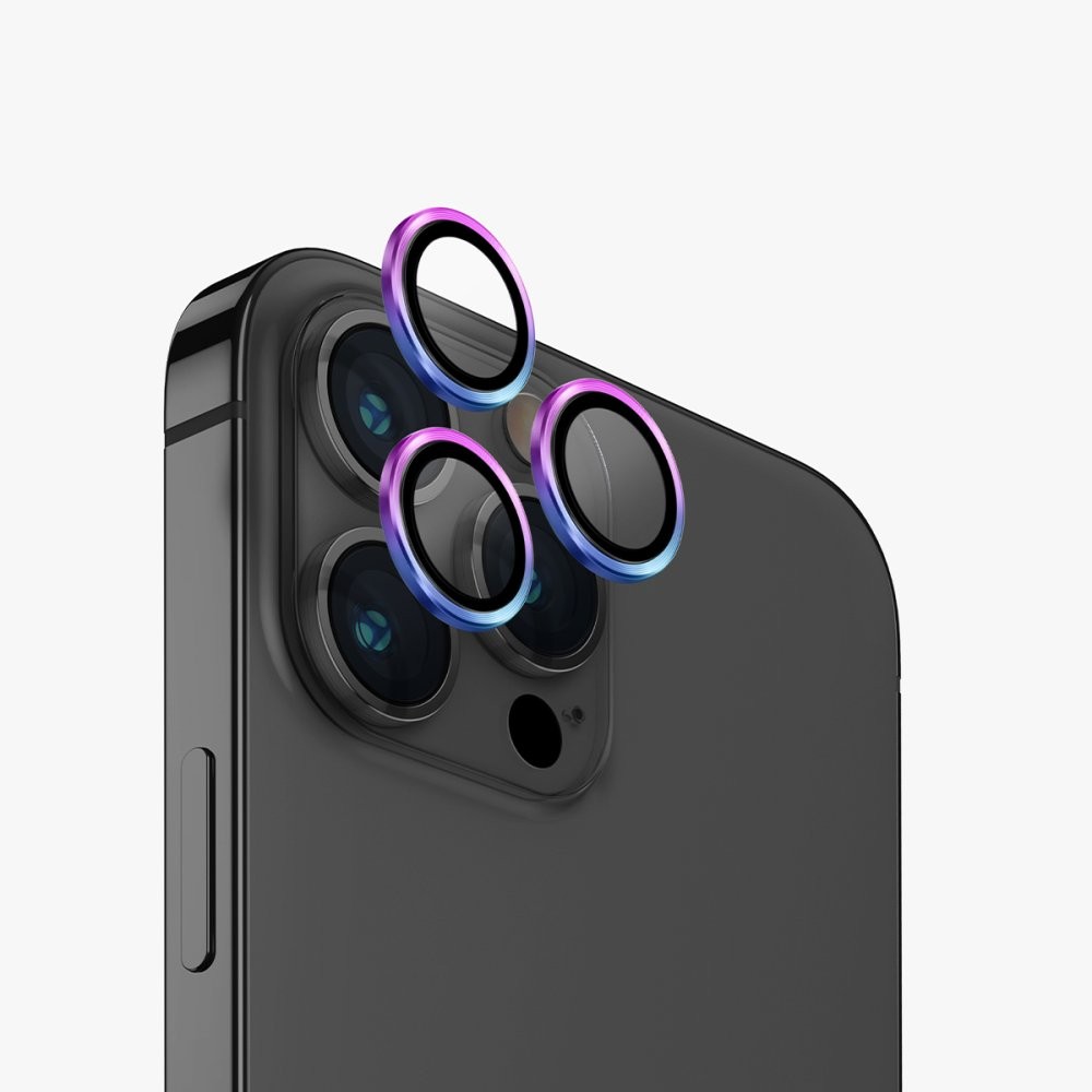 UNIQ iPhone 15 Pro Max Optix Alüminyum Kamera Lens Koruyucu