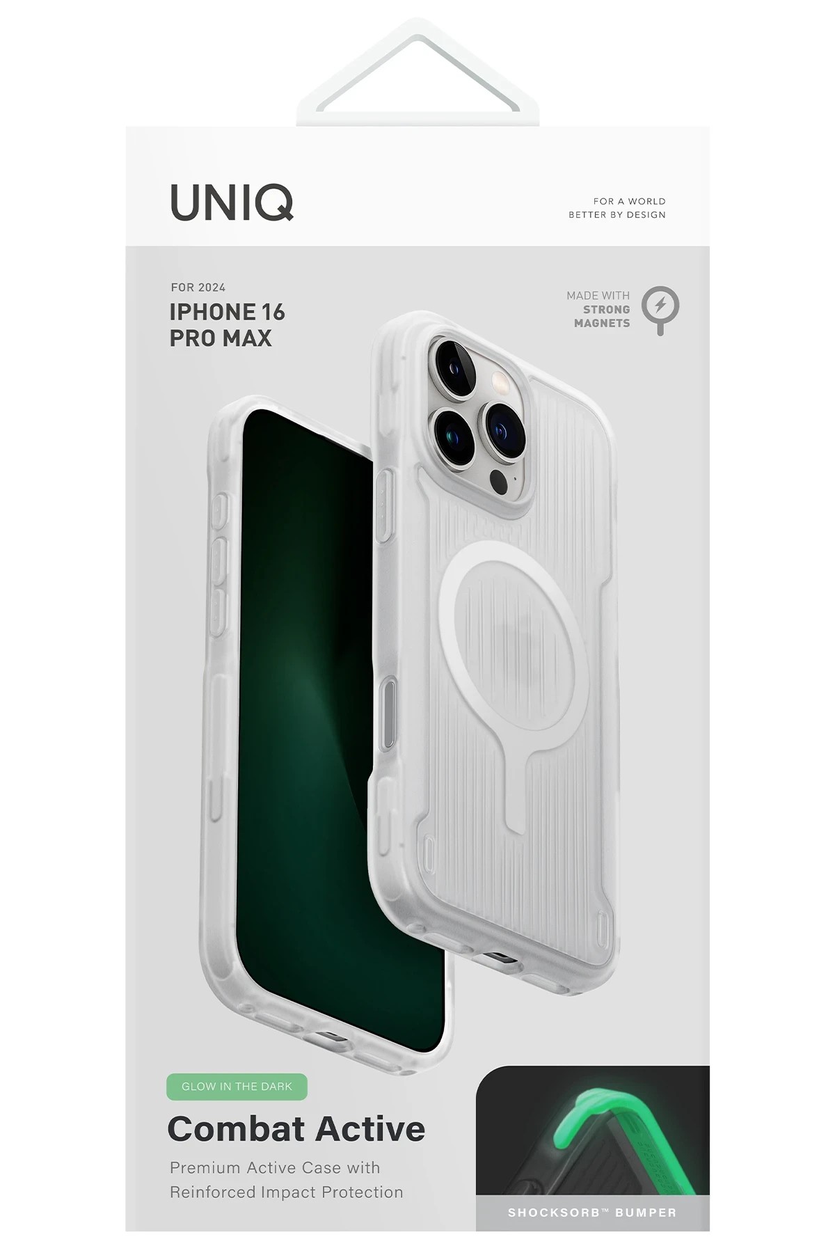 UNIQ iPhone 16 Pro Max Combat Active Magsafe Kılıf