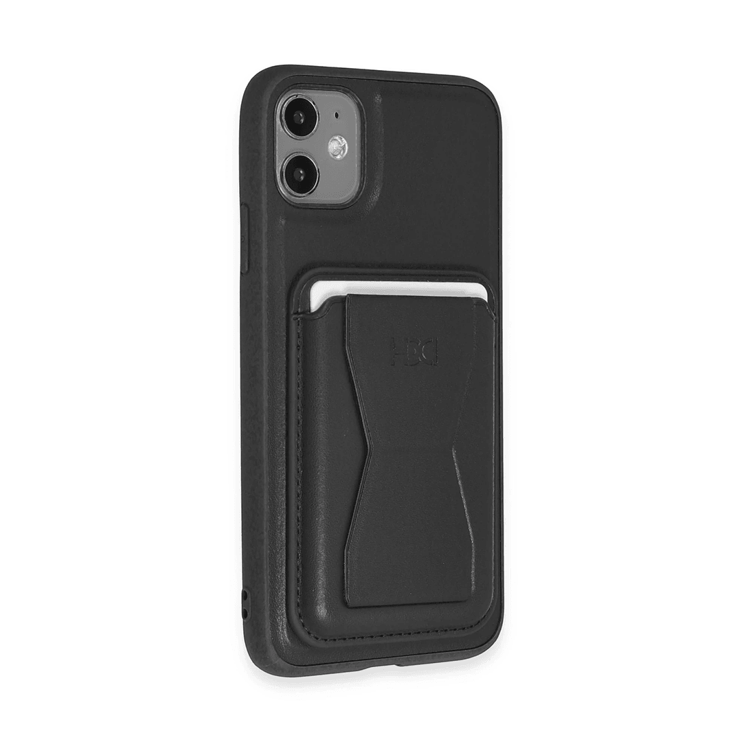 HDD iPhone 11 Kılıf HD Deri Luxury Magnet Kartvizitli Kılıf