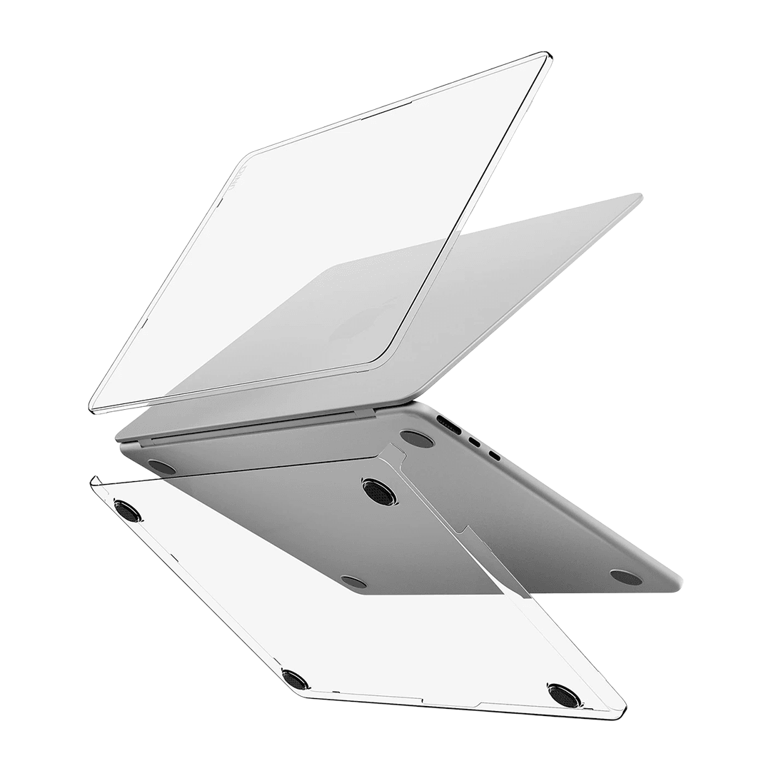 UNIQ Macbook Pro 14 (2024) Vero Kılıf - Şeffaf