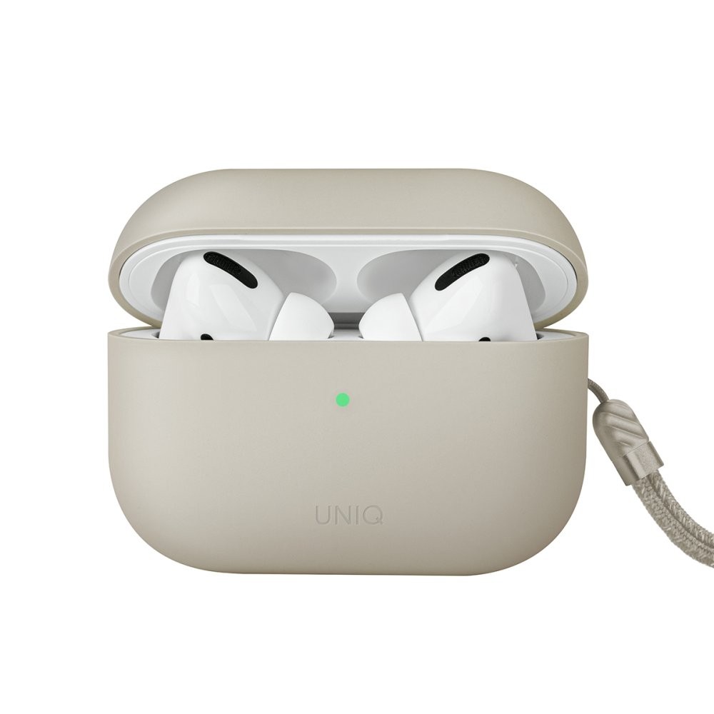 UNIQ Airpods Pro 2 (2. Nesil) Lino Silikon Kılıf